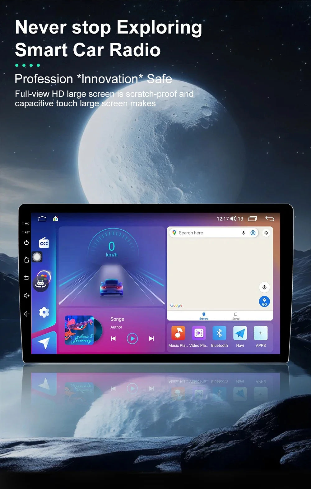 Android 14 For Jeep Compass 2 MP 2016 2017 2018 2019 Car Radio Stereo Multimedia Navigation GPS Auto Radio Player Carplay Screen