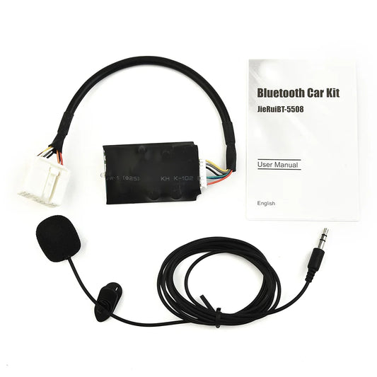 Car Radio Audio Adapter Bluetooth Aux Cable Microphone Handsfree For Accord For Civic For Odyssey Interface Adapter Music Aux