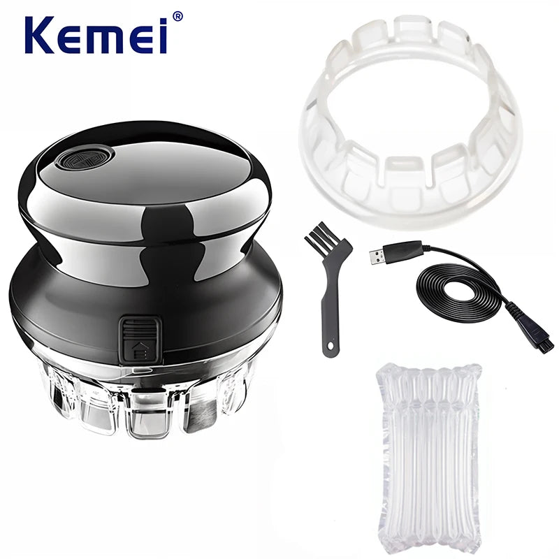 Kemei KM-887 Fully Automatic Men's Hair Clipper with 360 degree Hair Clipper Blade Electric Clipper USB Universal Hair Clipper