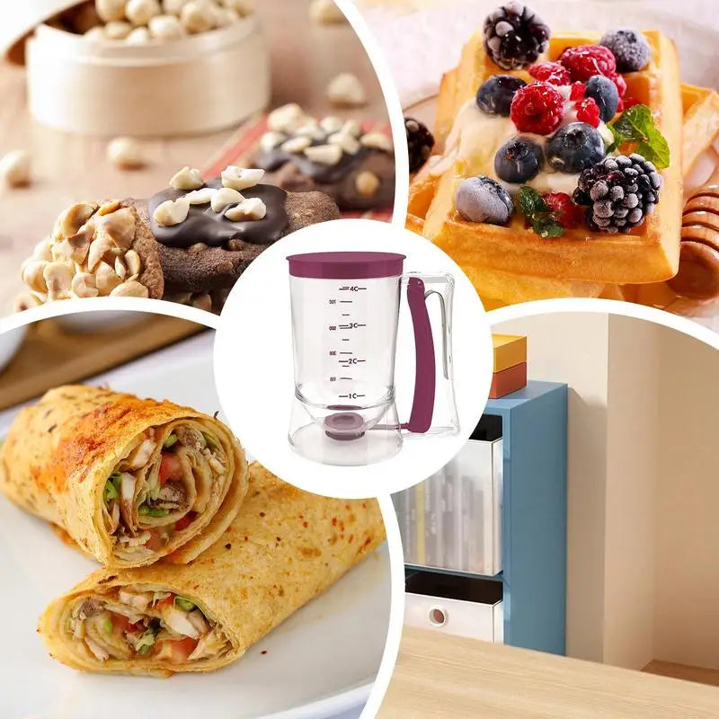 Hand-Held Batter Dispenser Pancake