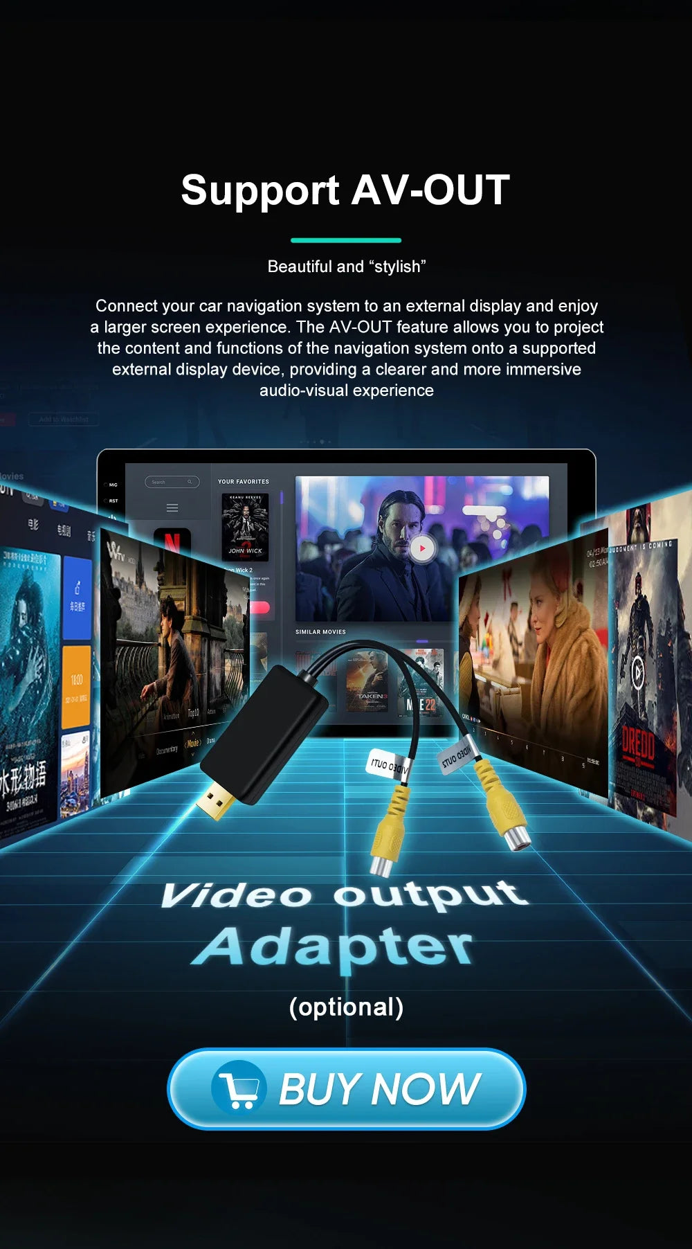 Android 14 For Jeep Compass 2 MP 2016 2017 2018 2019 Car Radio Stereo Multimedia Navigation GPS Auto Radio Player Carplay Screen