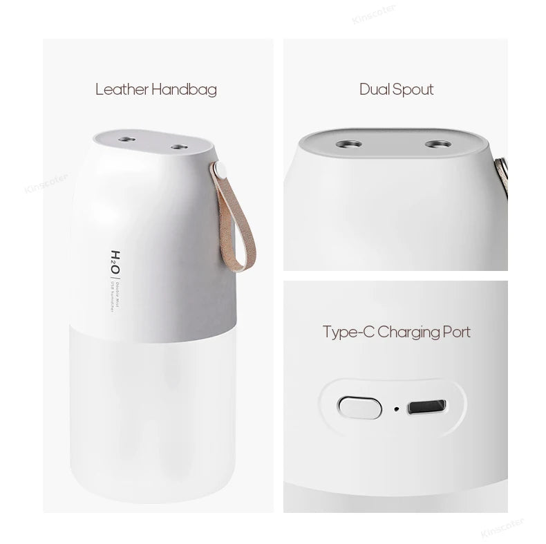 Cordless Rechargeable Air Humidifier