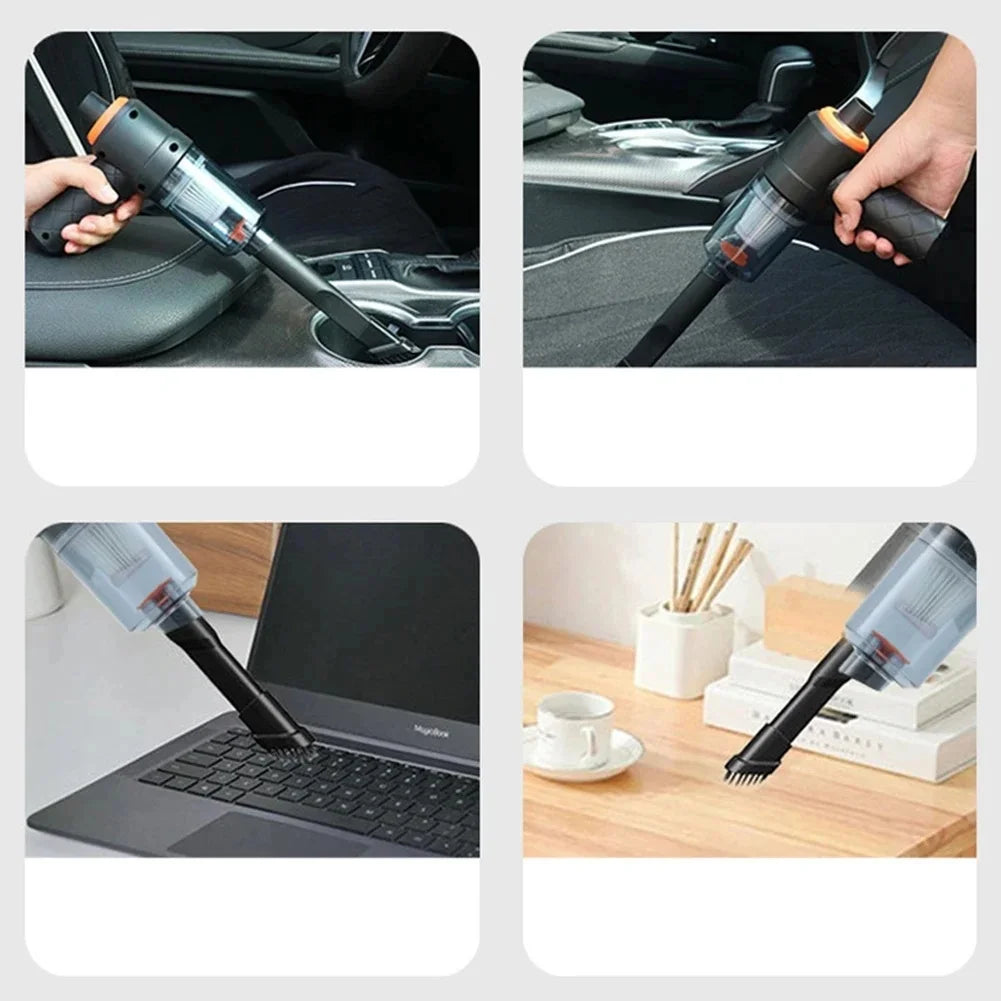Vacuum Cordless Multipurpose 2in1 Vacumm Cleaner Home Car Portable Mini Hand  Air Blowing Dust Suction