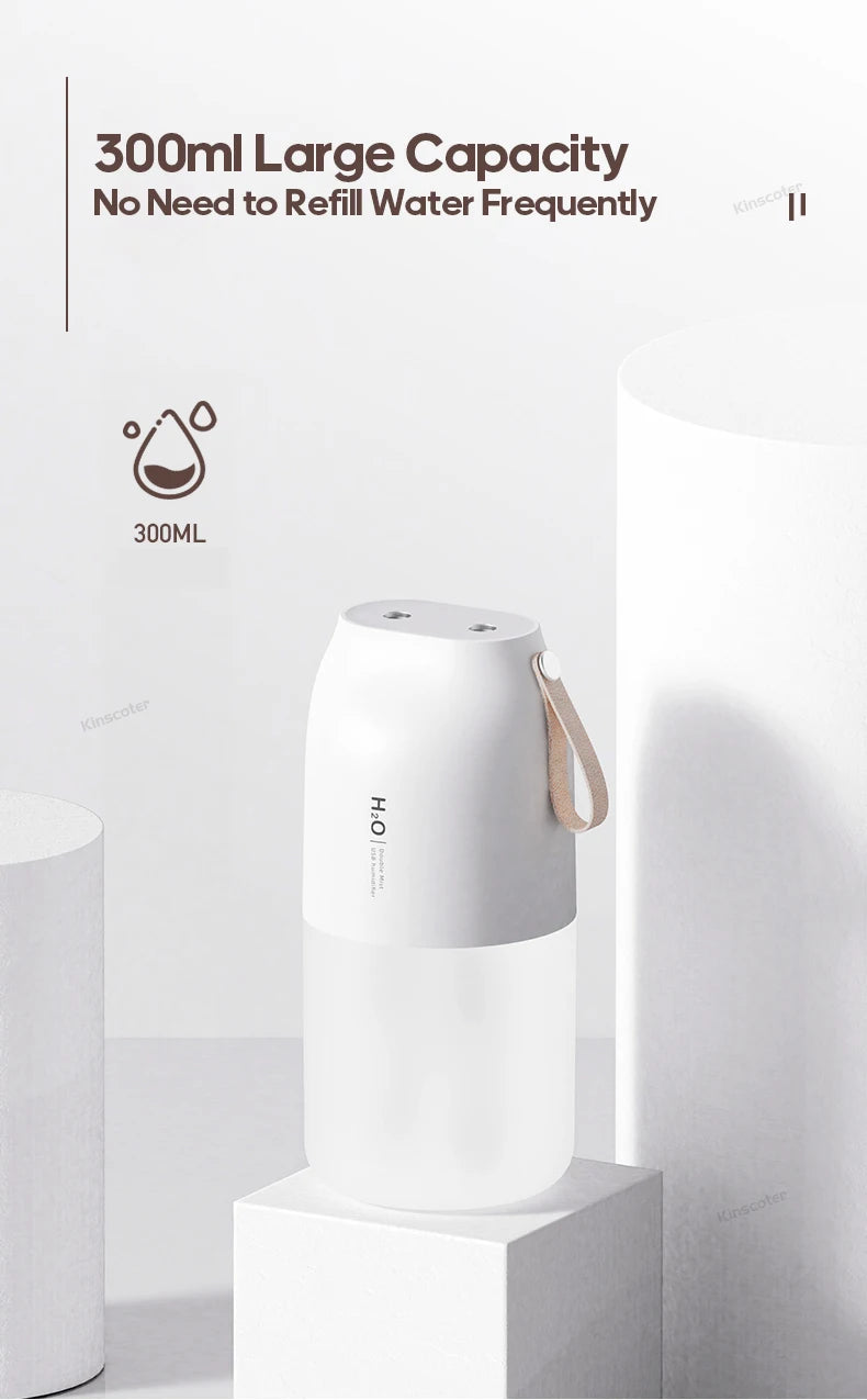 Cordless Rechargeable Air Humidifier