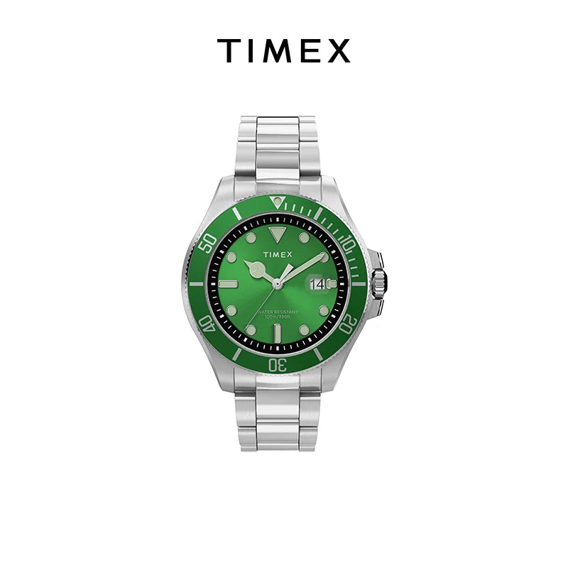 TIMEX Brand Men's Watch Luxury Leisure Multifunction Watches for Men Calendar Quartz Steel Strip Wristwatch