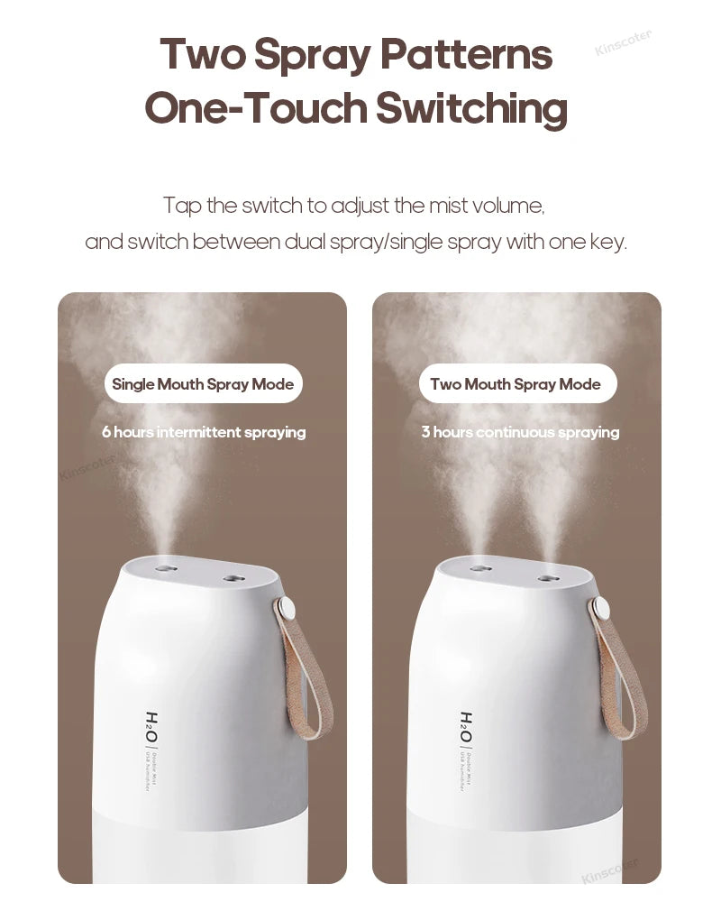 Cordless Rechargeable Air Humidifier