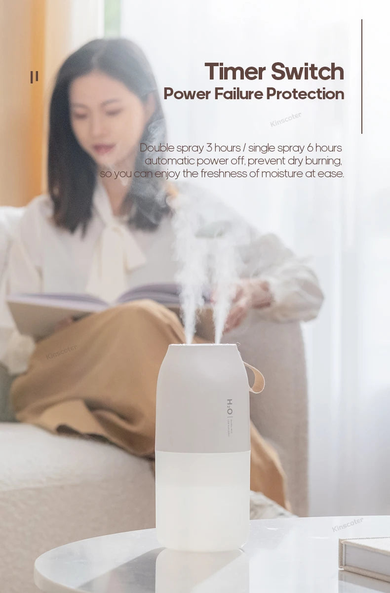 Cordless Rechargeable Air Humidifier