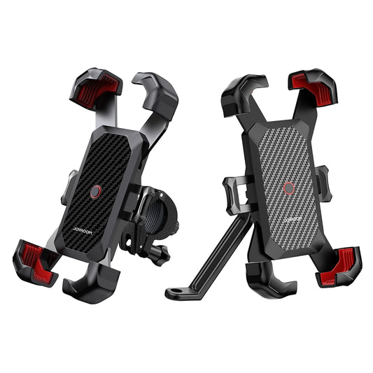 Bike Phone Holder 360 Degree Rotating Mobile Phone Stand Shockproof Motorcycle Phone Mount Adjustable for 4.7-7 Inch Smart Phone