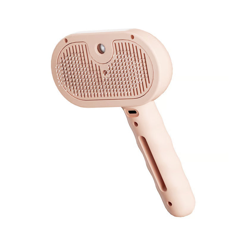 The All-in-One Pet Grooming Mist Brush