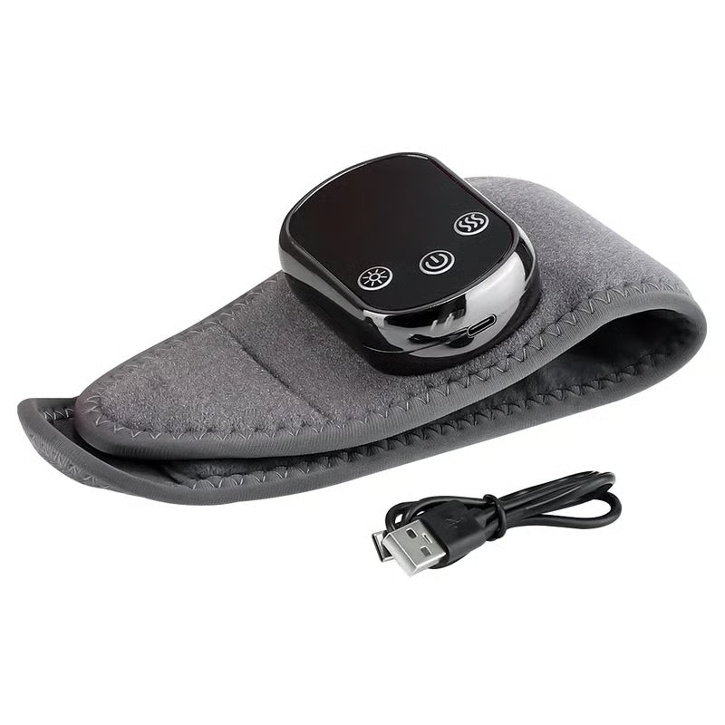 Three-speed vibration heat therapy massager for hands and feet